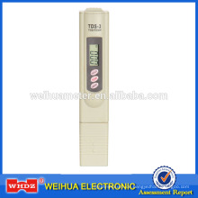 PH-Meter-Stift-Art Digital-Ph-Meter Taschengröße pH-Meter-Wasser-Qualitäts-Prüfvorrichtung TDS-3